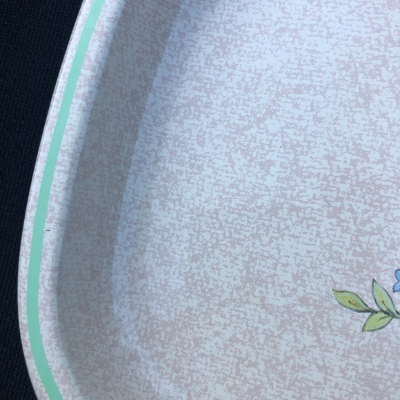 Vintage Avon Floral Metal Tray - Made in England - Picture 7 of 11